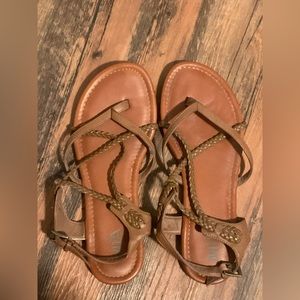 Brown sandals